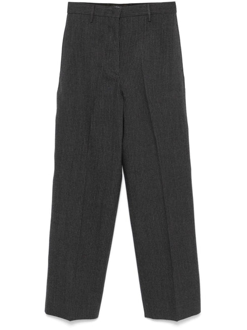 Norcia pinstriped trousers